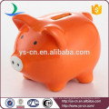 Banco de moneda de cerámica de la forma del cerdo del nuevo diseño